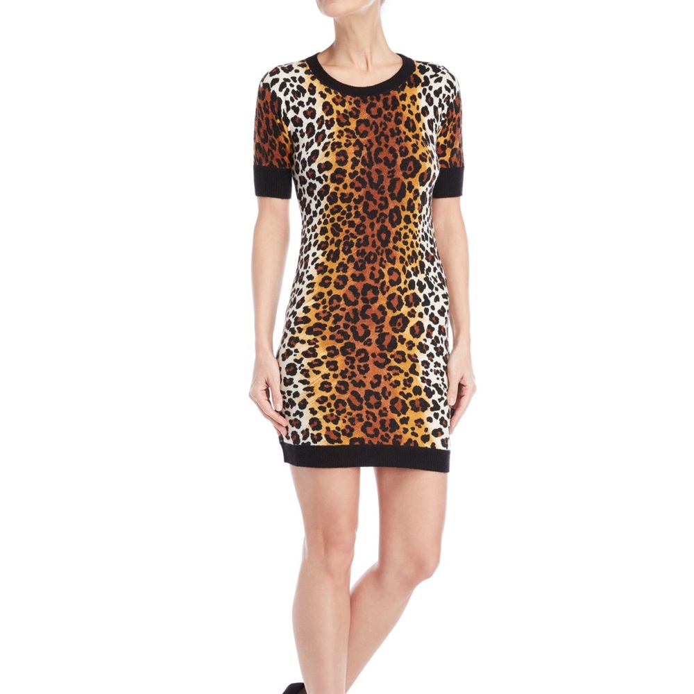 Love Moschino leopard print dress